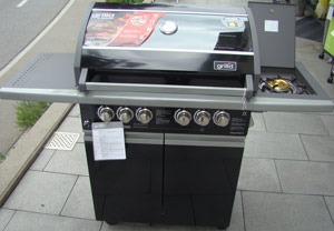 Grills Gas-Grill grillieren Grill Zubeh�r Lachen am Z�richsee