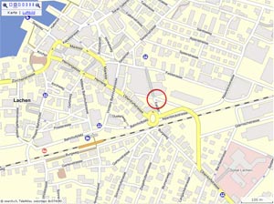 Kontakt Lageplan Anfahrt ... klicken Sie zum vergr�ssern der Ansicht �